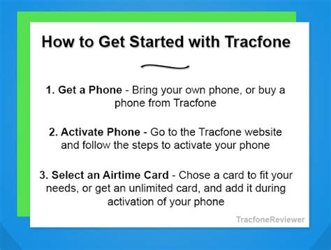 how to start TracFone